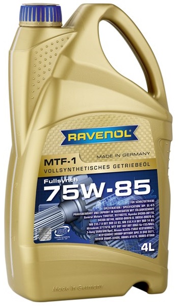 Трансмиссионное масло Ravenol 4014835719699 MTF-1 75W-85 4 л