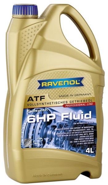 Трансмиссионное масло Ravenol 1211112-004-01-999 atf 6 hp fluid  4 л