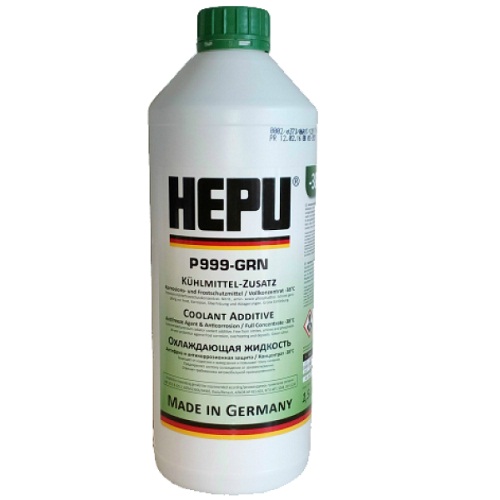 Жидкость охлаждающая Hepu P999-GRN  1.5 л