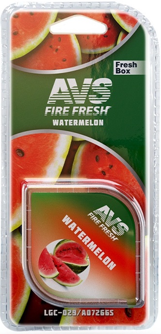 Ароматизатор AVS LGC-029 Fresh Box (аромат Арбуз / watermelon), гелевый