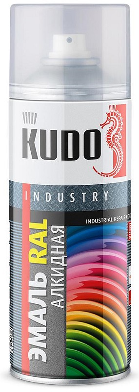 Эмаль универсальная алкидная KUDO KU-09003 RAL Сигнальная белая RAL 9003