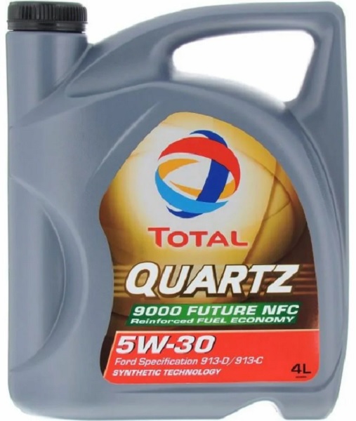 Масло моторное синтетическое Total 10230501 QUARTZ 9000 FUTURE NFC 5W-30, 4л