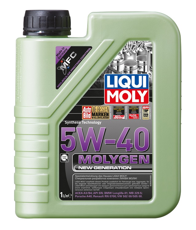 Масло моторное синтетическое Liqui Moly 9053 Molygen New Generation 5W-40, 1л