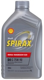 Масло трансмиссионное полусинтетическое Shell 550027967 Spirax S4 G 75W-90, 1л