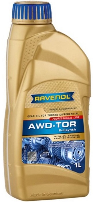Масло трансмиссионное Ravenol 1211141-001-01-999 AWD-TOR Fluid, 1л