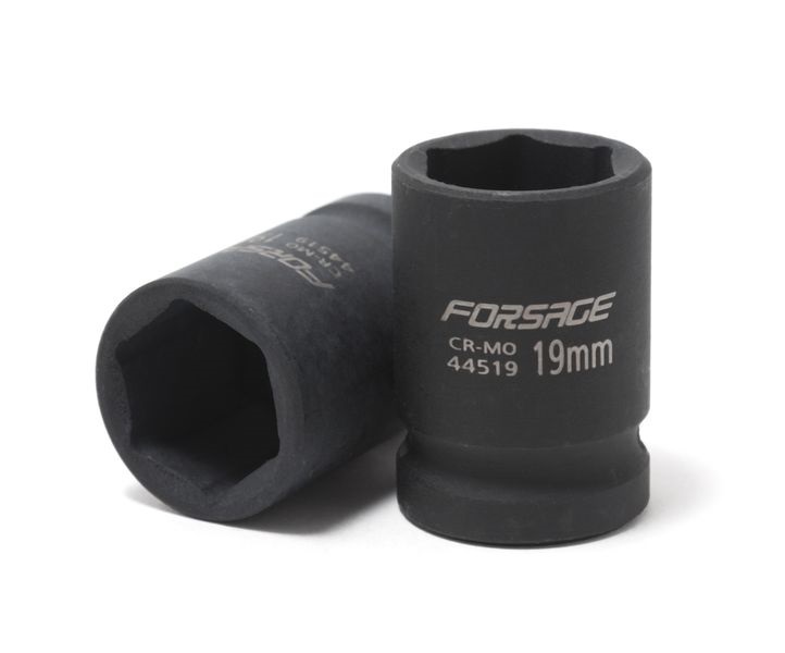 Головка ударная Forsage F44519 (19 мм, 6 гр, 1/2)