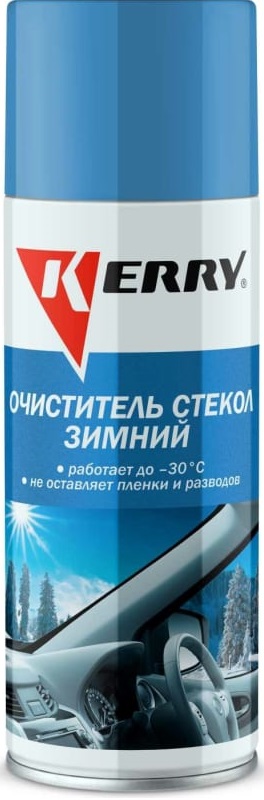 Очиститель стекол зимний KERRY KR-921, 520 мл