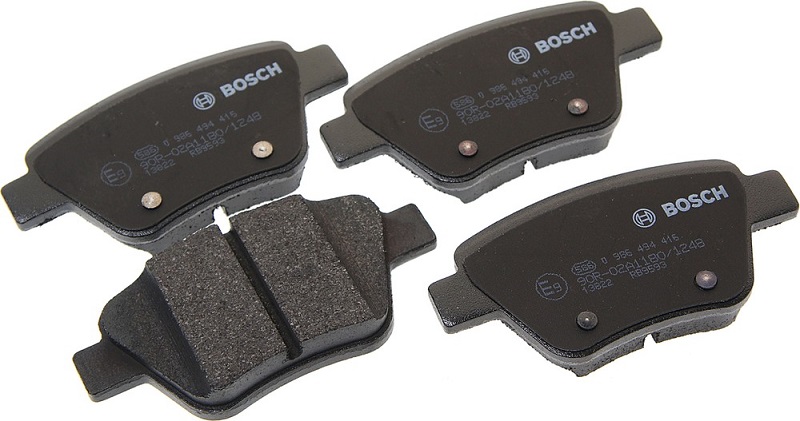Колодки тормозные, дисковые AUDI A3 Bosch 0 986 494 416