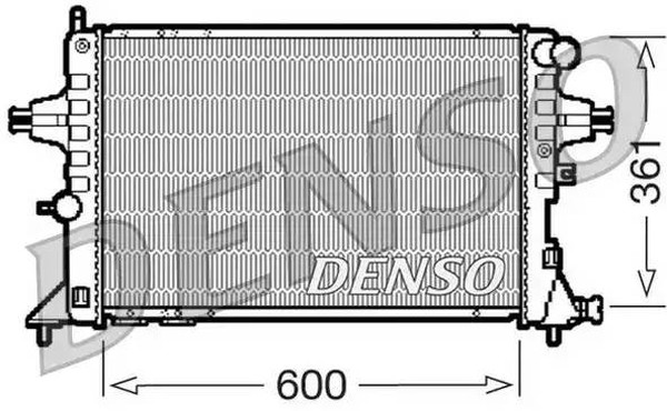 Радиатор охлаждения OPEL Astra Denso DRM20084