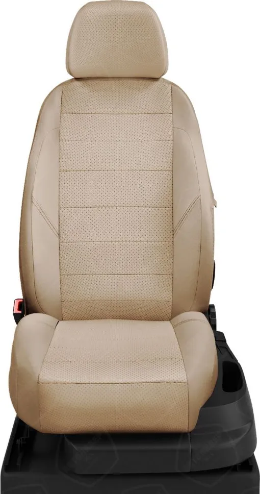 Чехлы Автолидер на сидения для Hyundai Elantra (MD) V седан 2010-2020, цвет Бежевый