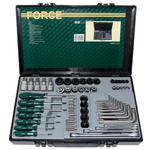 Набор инструментов Force 4651 (64 предмета)