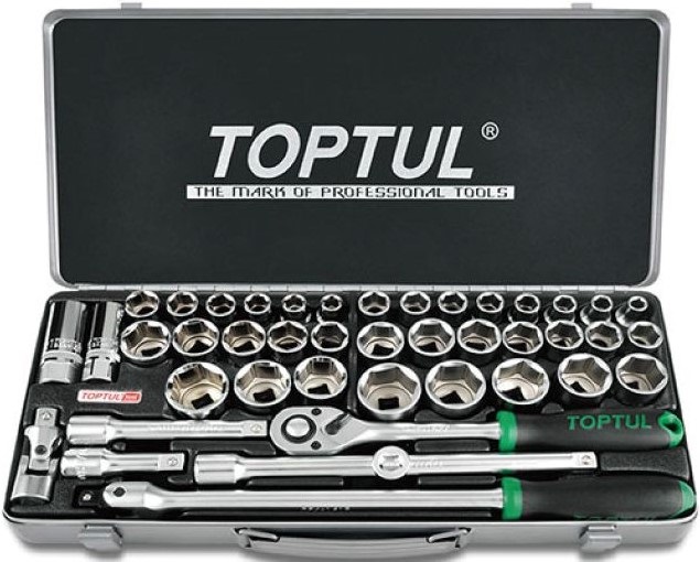 Набор инструментов TOPTUL (43 предмета) GCAD4303