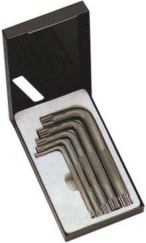 Набор ключей Spline Г-образных Force 5501, М5-М12, 5 предметов