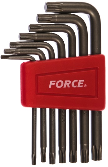 Набор Г-образных ключей Torx  Force 5071, Т10-Т40, 7 предметов