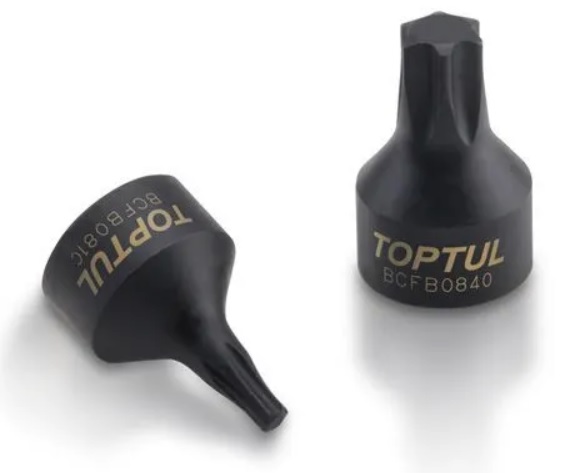 Цельная головка-бита 1/4 с насадкой TORX Toptul BCFB0810 (T10, L=19.5 мм)