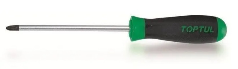 Крестовая отвертка Toptul FCAB0108, PZ1, L=80 мм