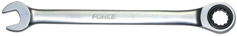 Трещоточный комбинированный ключ Force 75722, 22 мм