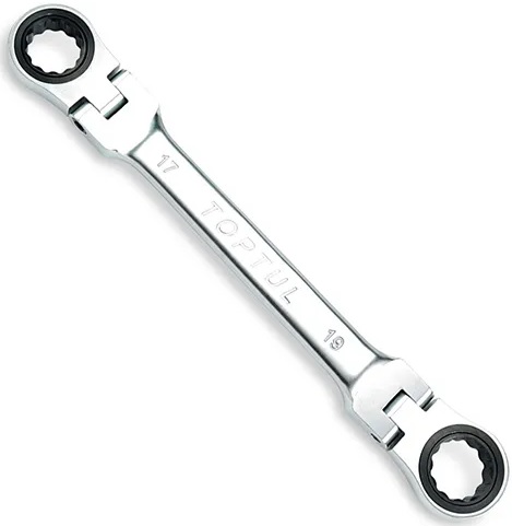Ключ накидной с трещотками PRO SERIES Toptul AOAG1213, 12х13 мм
