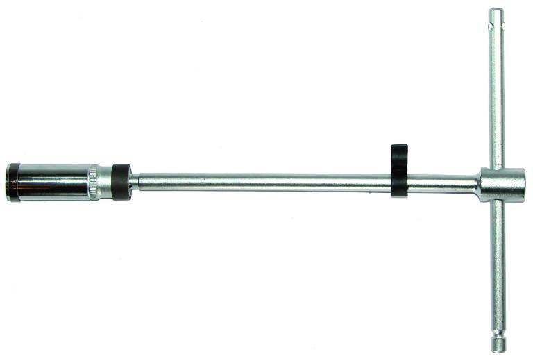 Т-образный свечной ключ с шаровым карданом 3/8 Force 807350020.6B, 20.6 мм