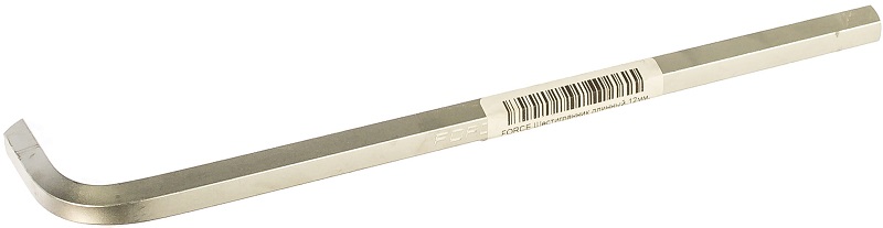 Экстрадлинный Г-образный 6-гранный ключ Force 76412XL, 12 мм