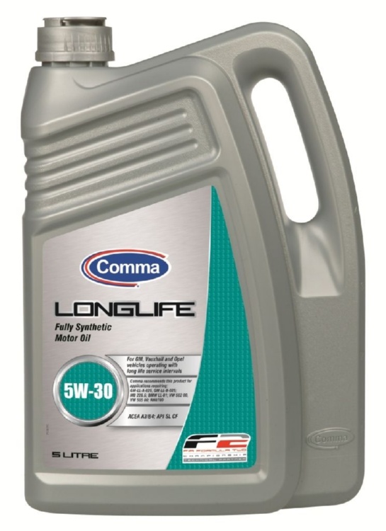 Моторное масло Comma GML5L LONGLIFE 5W-30 5 л