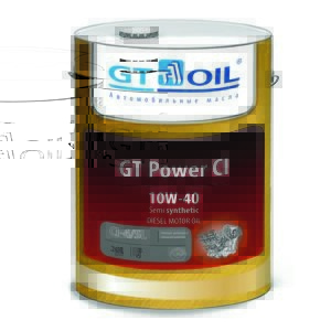 Моторное масло Gt oil 880 905940 707 3 GT Power CI 10W-40 20 л
