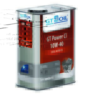 Моторное масло Gt oil 880 905940 752 3 GT Power CI 10W-40 4 л