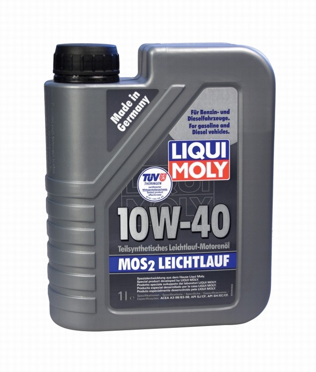 Моторное масло Liqui Moly 1930 MoS2 Leichtlauf 10W-40 1 л