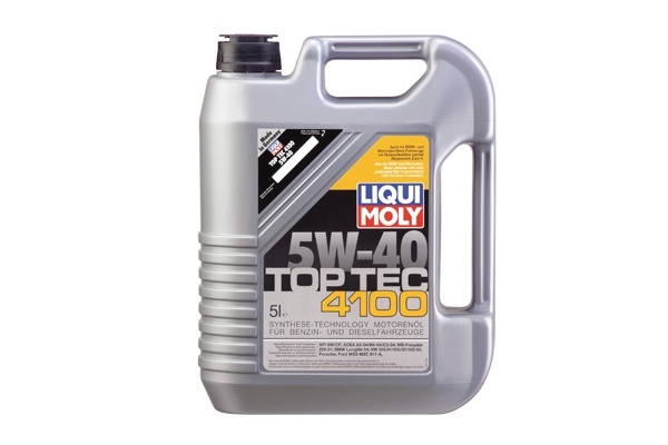 Моторное масло Liqui Moly 7501 Top Tec 4100 5W-40 5 л