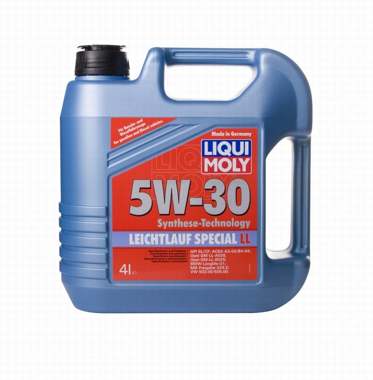 Моторное масло Liqui Moly 7654 Leichtlauf Special LL 5W-30 4 л