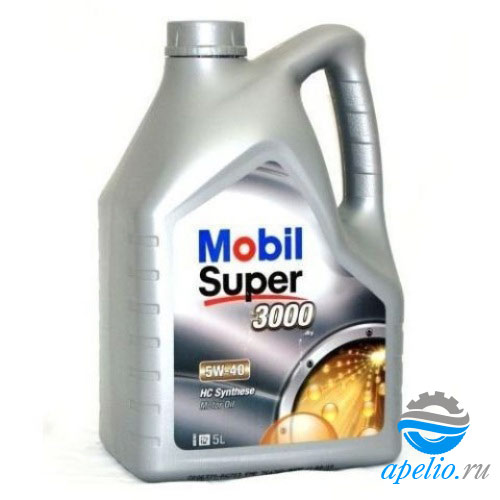 Моторное масло Mobil 150565 Super 3000 X1 5W-40 5 л