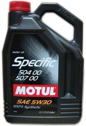 Моторное масло Motul 101476 Specific 504.00-507.00 5W-30 5 л