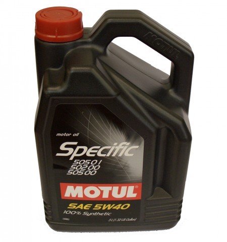 Моторное масло Motul 101575 Specific VW502.00-505.00-505.01 5W-40 5 л