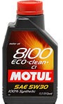 Моторное масло Motul 101580 8100 Eco-clean+ 5W-30 1 л