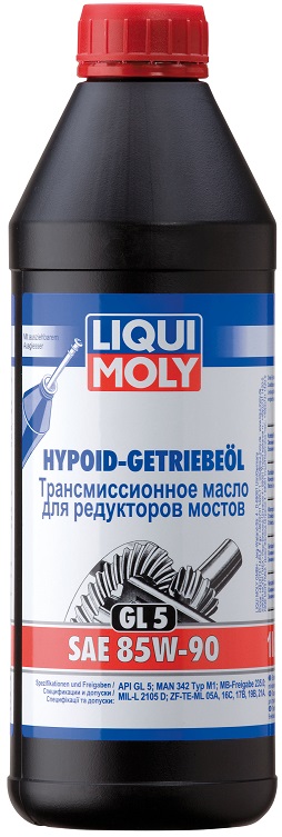 Трансмиссионное масло Liqui Moly 1035 Hypoid Getriebeoil 85W-90 1 л