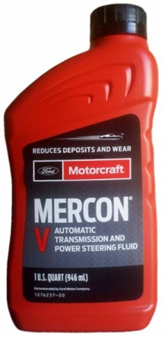 Трансмиссионное масло Motorcraft XT-5-QMC Mercon V Automatic  1 л
