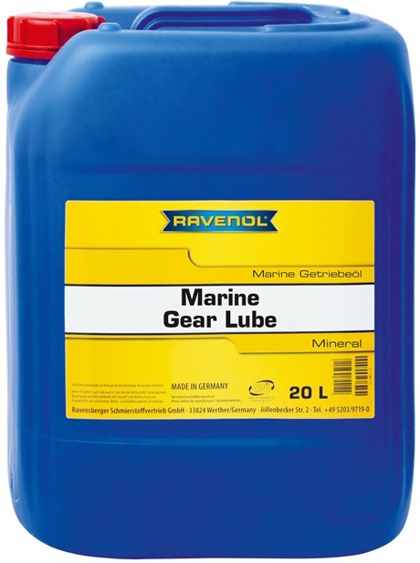 Трансмиссионное масло Ravenol 1233100-020-01-999 MARINE Gear Lube  20 л