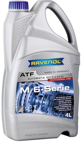 Трансмиссионное масло Ravenol 1212105-004-01-999 ATF MB 6-Serie  4 л