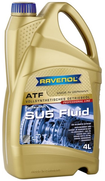 Трансмиссионное масло Ravenol 1211122-004-01-999 ATF SU5 Fluid  4 л