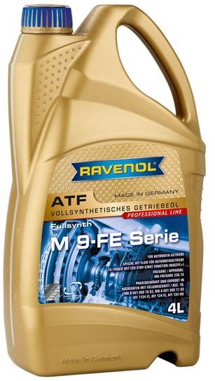 Трансмиссионное масло Ravenol 1211127-004-01-999 ATF M 9FE-Serie  4 л