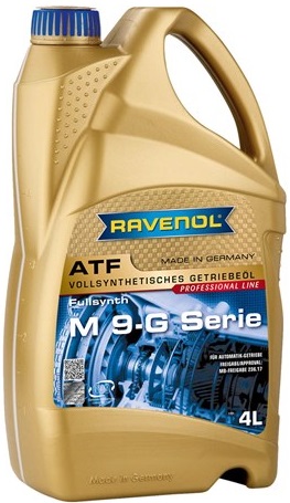 Трансмиссионное масло Ravenol 1211139-004-01-999 ATF M 9-G Serie  4 л
