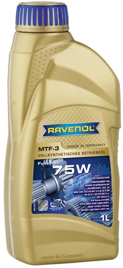 Трансмиссионное масло Ravenol 4014835719811 MTF-3 75W 1 л