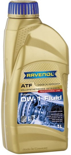Трансмиссионное масло Ravenol 1211125-001-01-999 atf dw-1 fluid  1 л