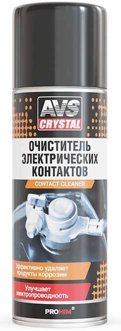 Очиститель электроконтактов (аэрозоль) AVS AVK-198 (520 мл)