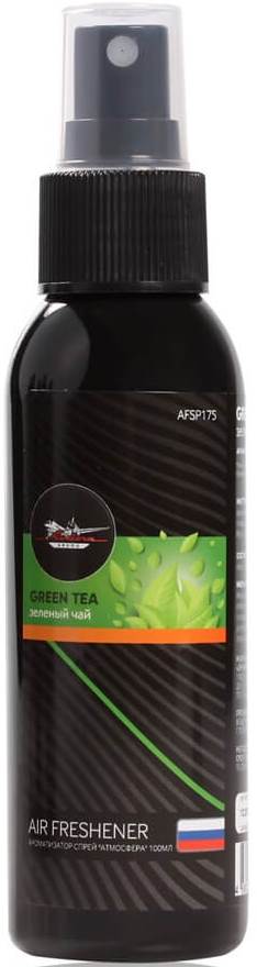 Ароматизатор спрей Атмосфера Зеленый чай AIRLINE AFSP175 (100 мл)