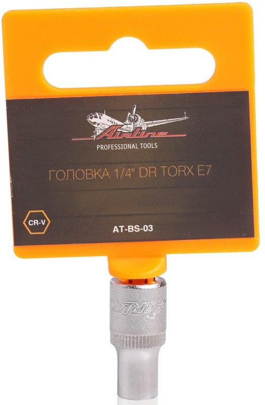 Головка 1/4 DR TORX E7 AIRLINE AT-BS-03