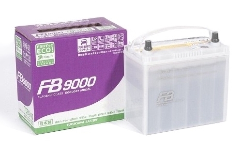 Аккумулятор FURUKAWA BATTERY FB9000 70B24L (12В, 55А/ч)
