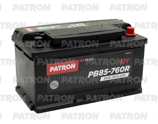 Аккумуляторная батарея PATRON PLUS PB85-760R (12В, 85А/ч)