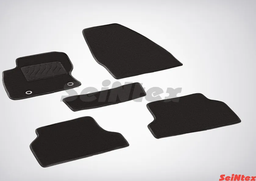 Коврики текстильные Seintex на нескользящей основе для салона Ford Focus II 2005-2011