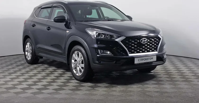 Дефлекторы Cobra Tuning для окон с хромированным молдингом Hyundai Tucson III 2015-2020